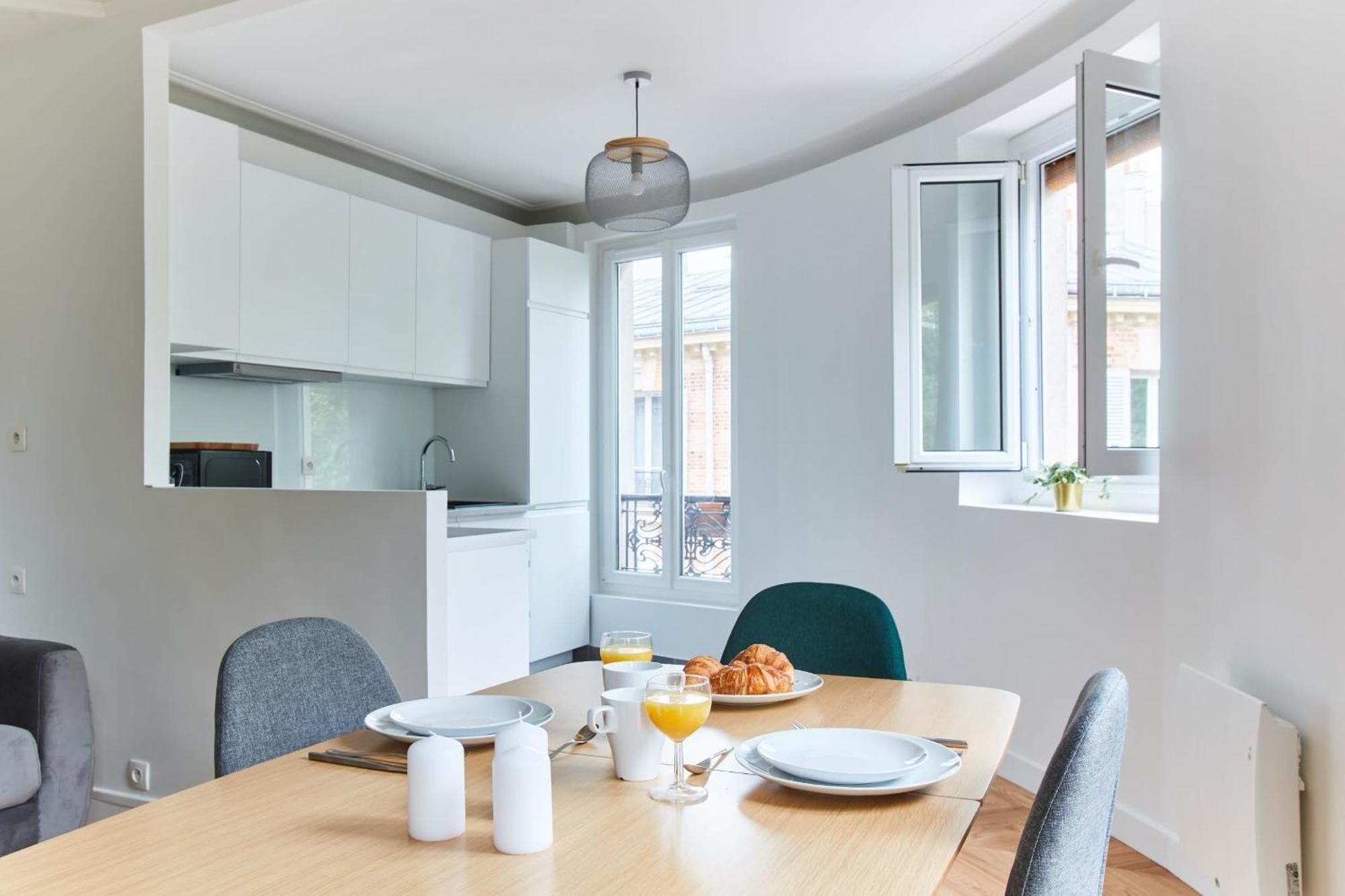 Montmartre - 1Br - Cityapartmentstay Paris Exteriör bild