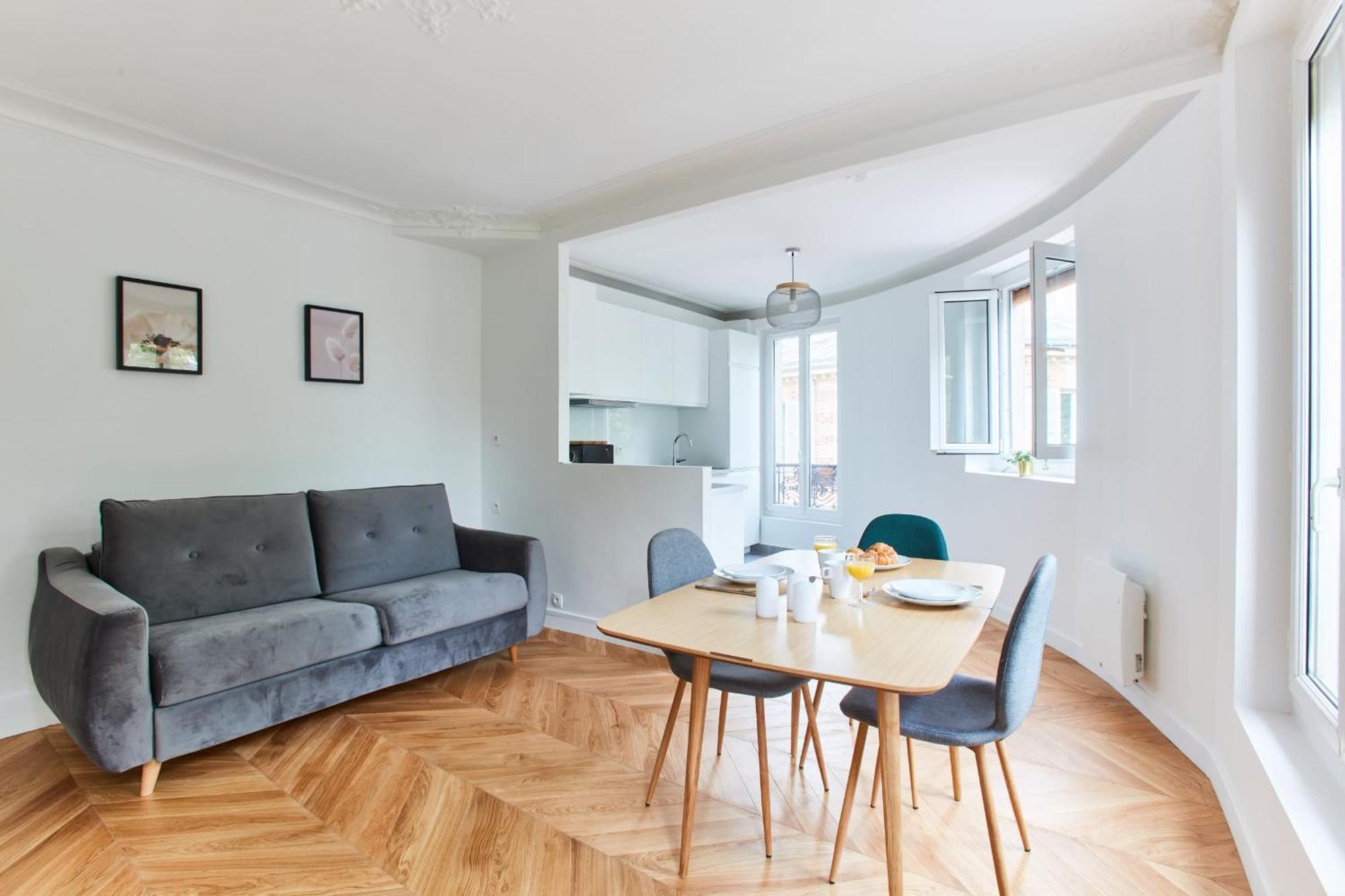 Montmartre - 1Br - Cityapartmentstay Paris Exteriör bild