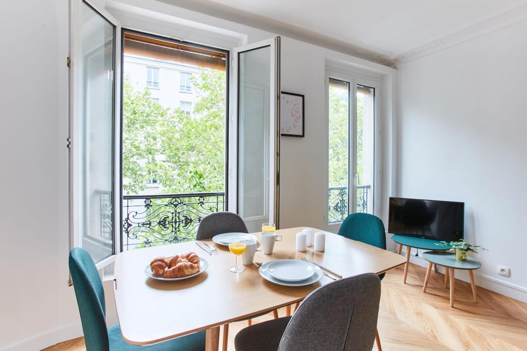 Montmartre - 1Br - Cityapartmentstay Paris Exteriör bild