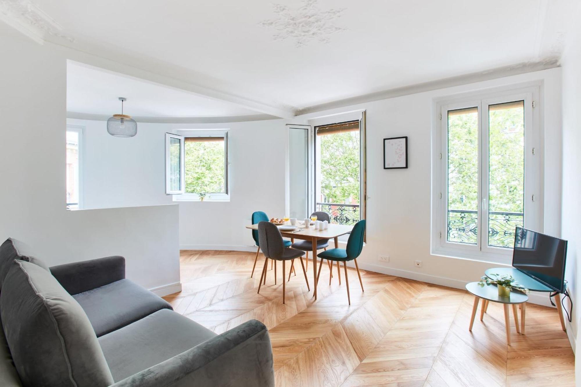 Montmartre - 1Br - Cityapartmentstay Paris Exteriör bild