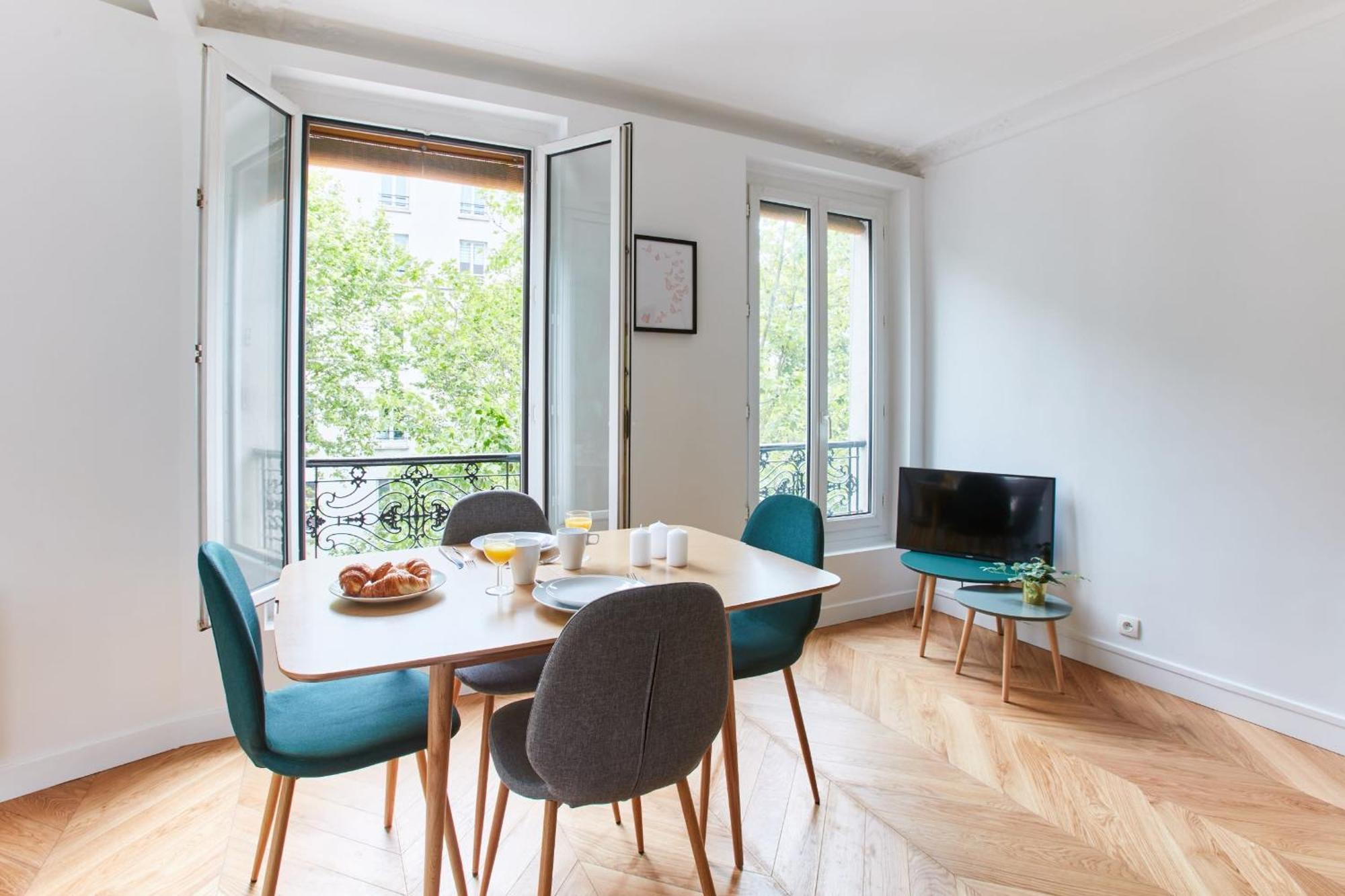 Montmartre - 1Br - Cityapartmentstay Paris Exteriör bild